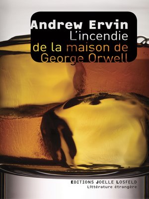 cover image of L'incendie de la maison de George Orwell